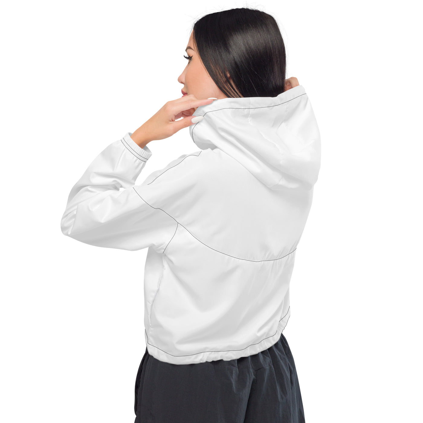 CREATOR HAUS Women’s cropped windbreaker