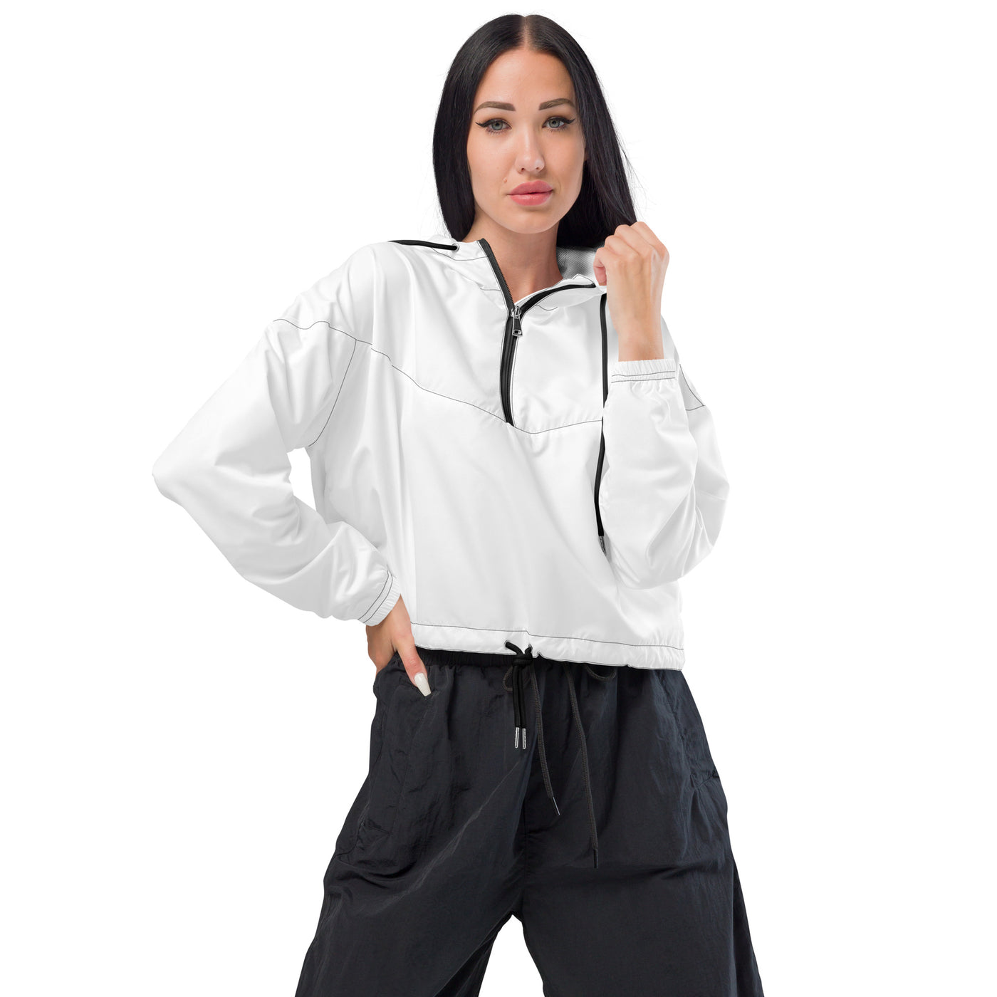 CREATOR HAUS Women’s cropped windbreaker