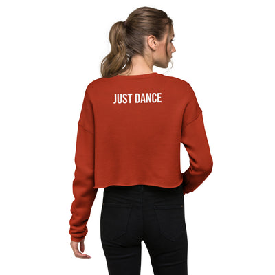Flaunt Gogo JUST DANCE Crop Sweatshirt
