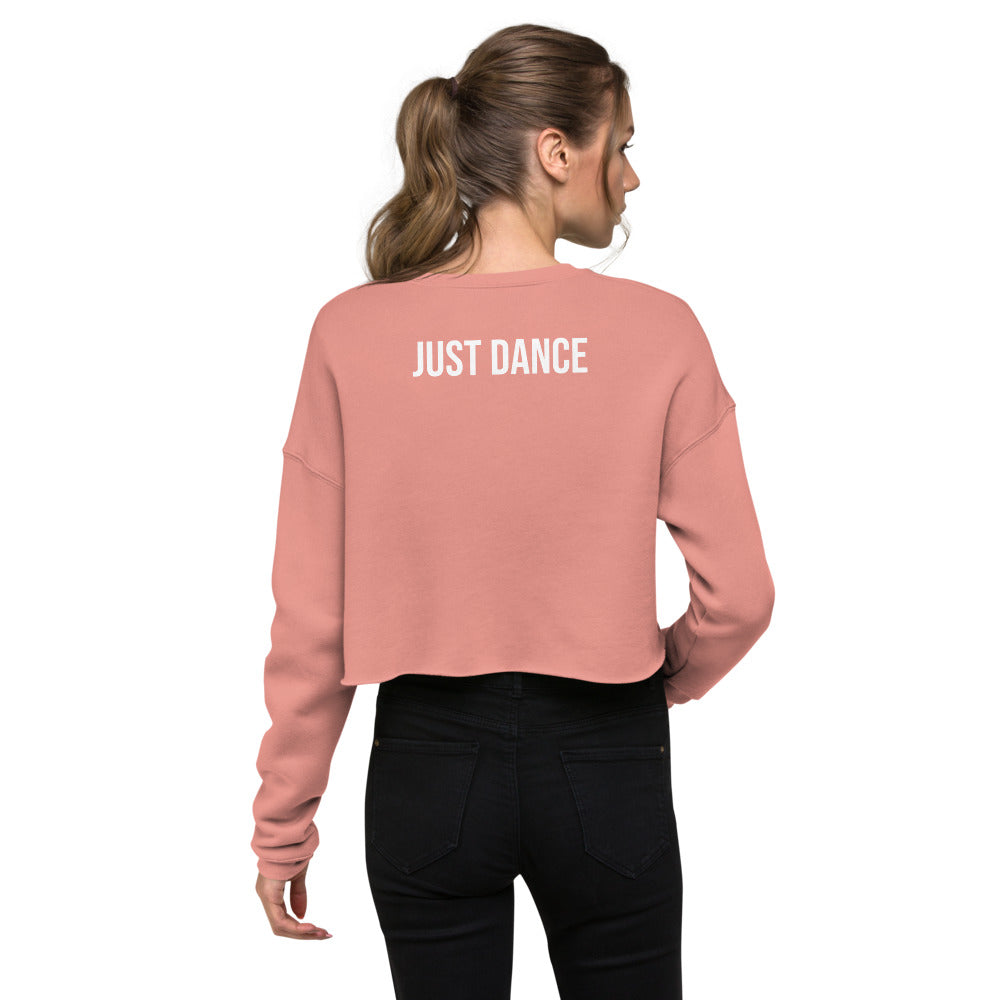 Flaunt Gogo JUST DANCE Crop Sweatshirt